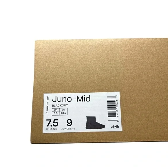 Kizik Juno Women's Black Winter Boots - Picture 10 of 10